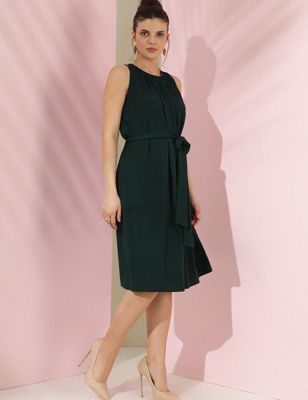 Kotty Women Sleeveless Fit & Flare Dress