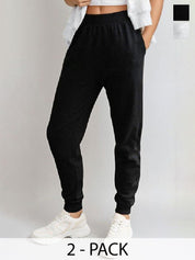 Kotty Women Pack Of 2 Mid-Rise Joggers