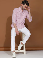 Kotty New Checked Spread Collar Casual Shirt