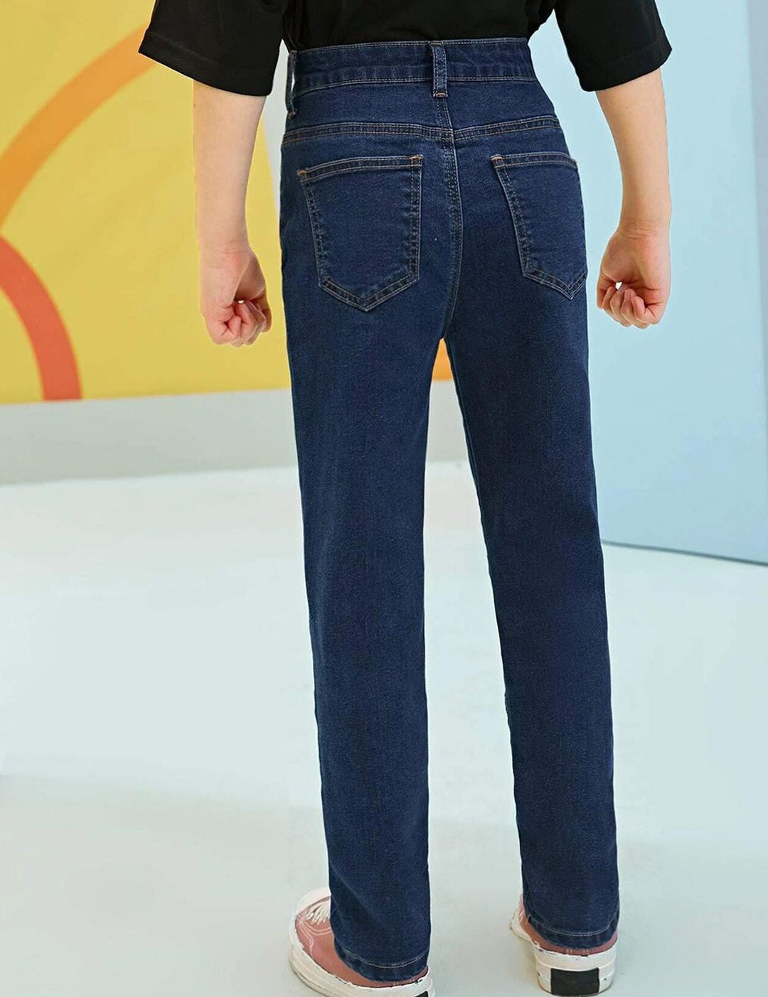 Kotty Boys Jean Regular-Fit Light Fade Stretchable Jeans