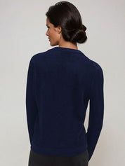 Kotty Women V-Neck Cotton Cardigan