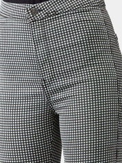 Kotty Women Black & White Skinny Fit High-Rise Clean Look Jeans