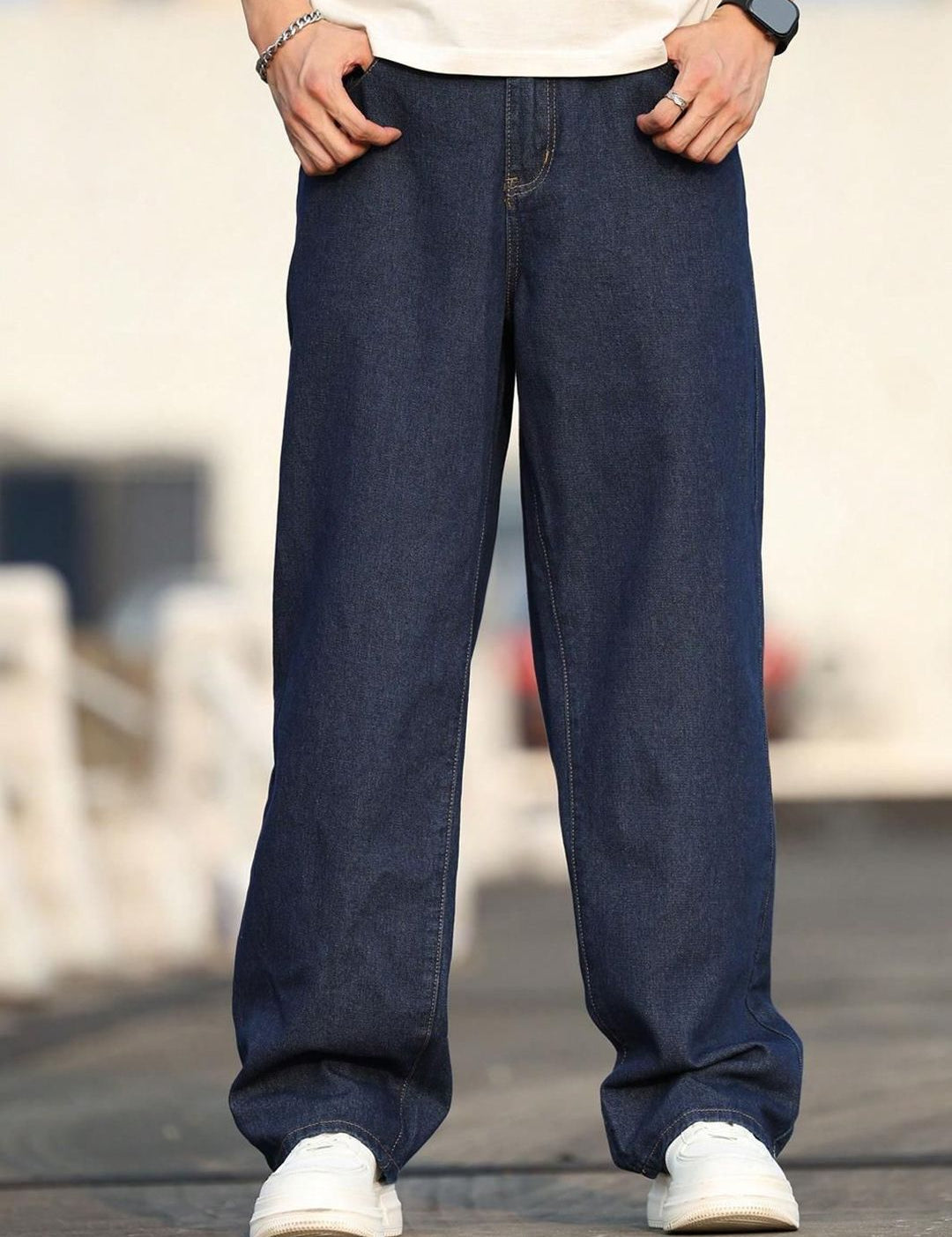 Kotty Men Straight Fit Stretchable Jeans