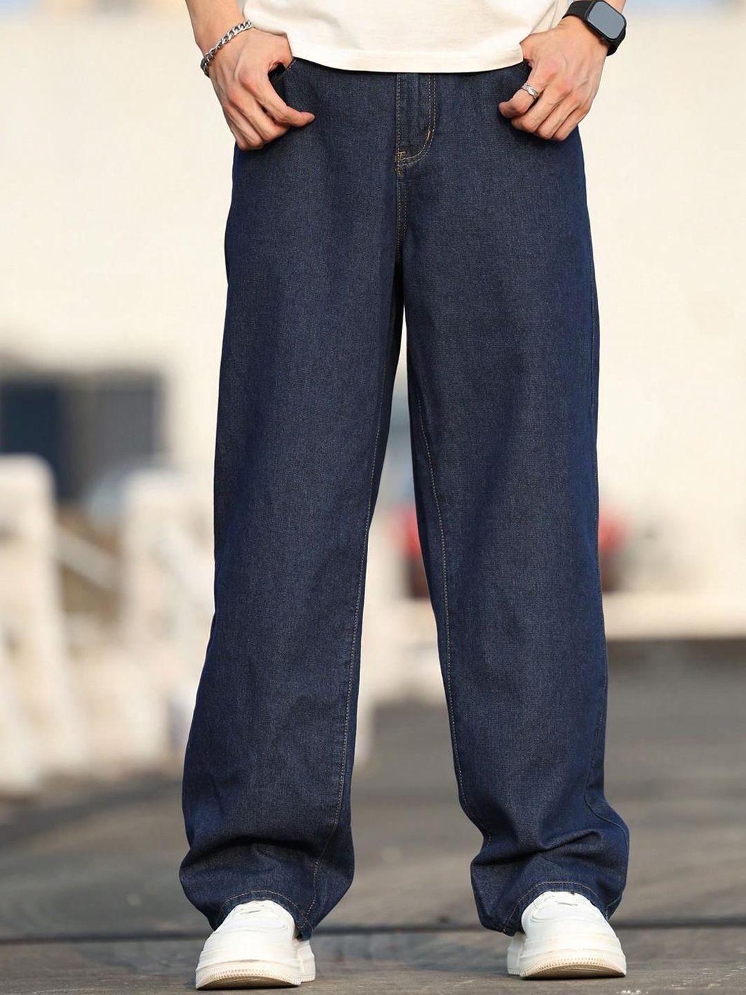 Kotty Men Straight Fit Stretchable Jeans