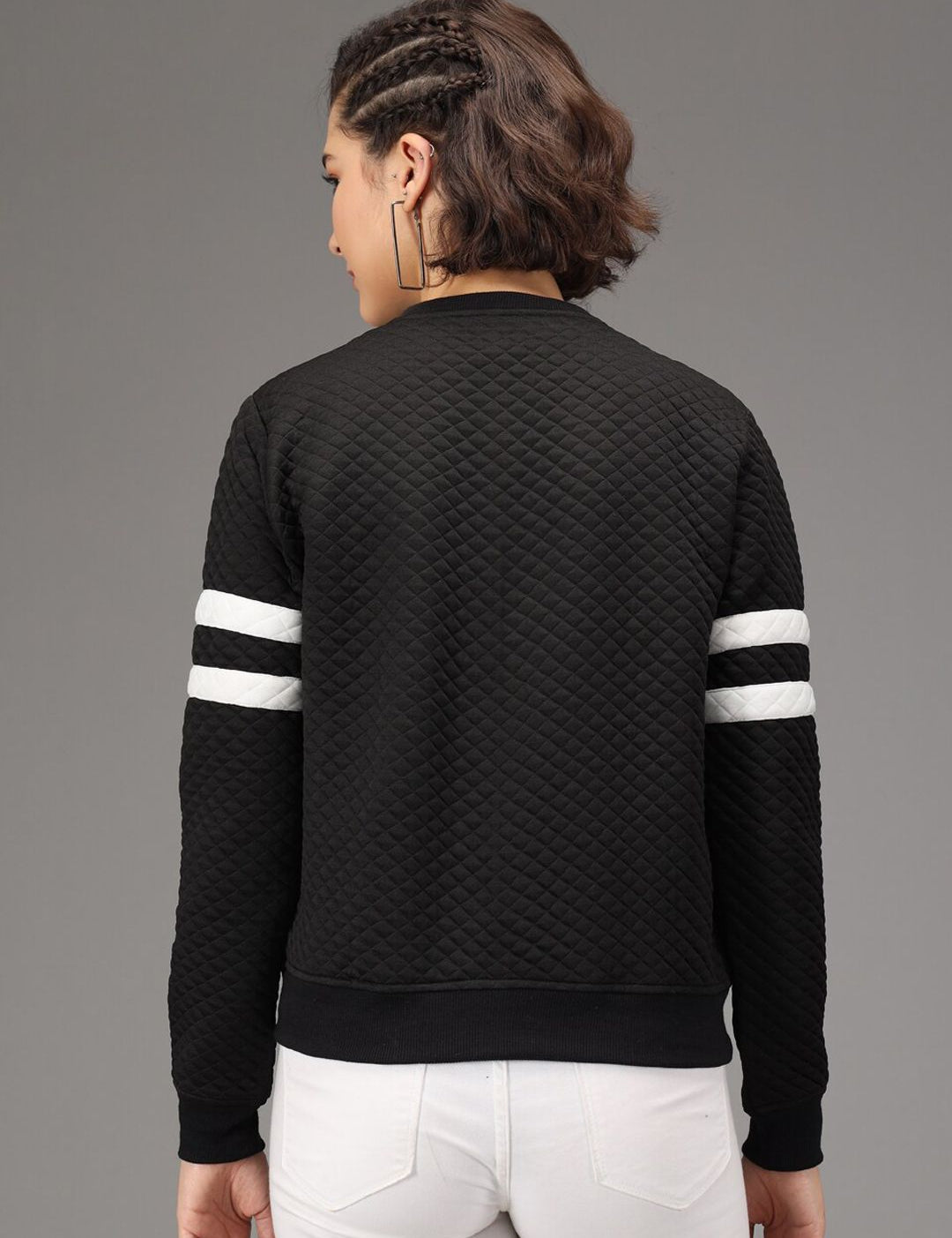 Kotty Women Black Lightweight Quilted Jacket