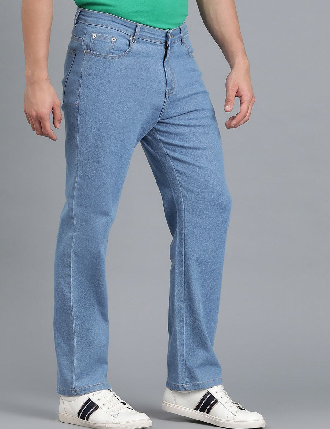 Kotty Men Jean Low-Rise Clean Look Stretchable Jeans