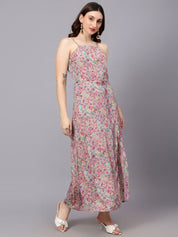 Kotty Women Graphic Printed A-Line Maxi Dress