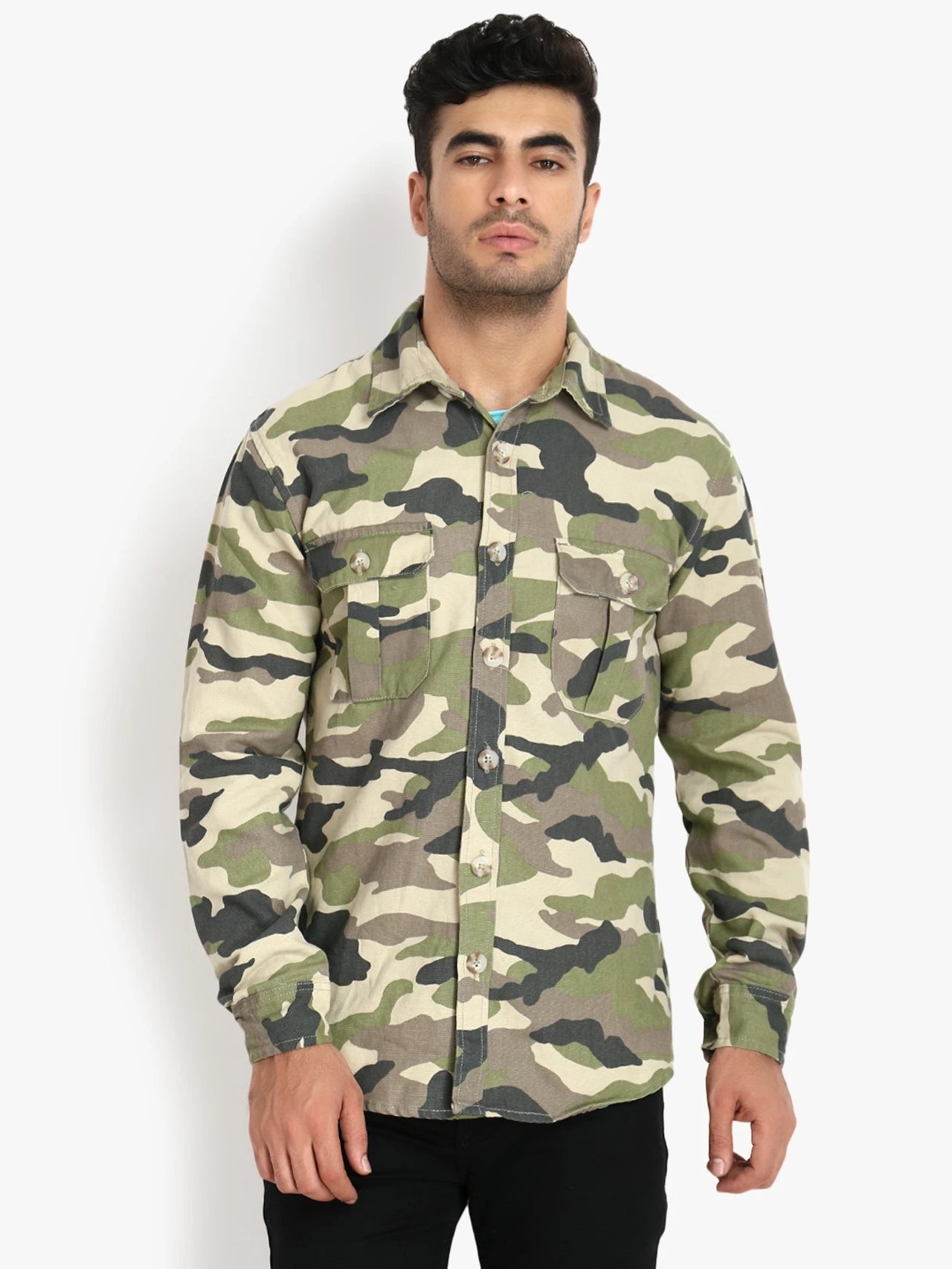 KOTTY Men Regular Fit Printed Casual Shirt