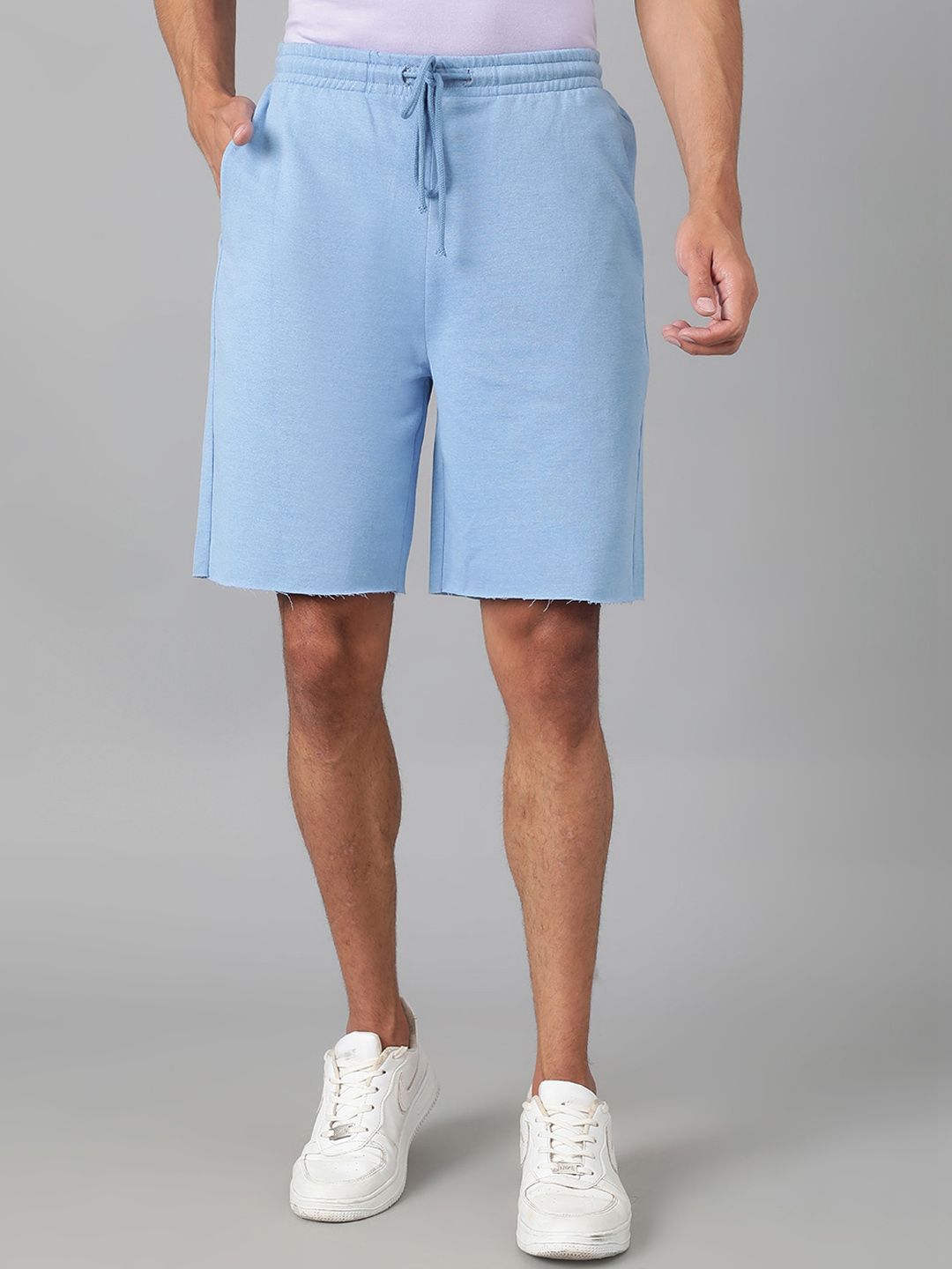 Kotty Blue Mid-Rise Regular Shorts