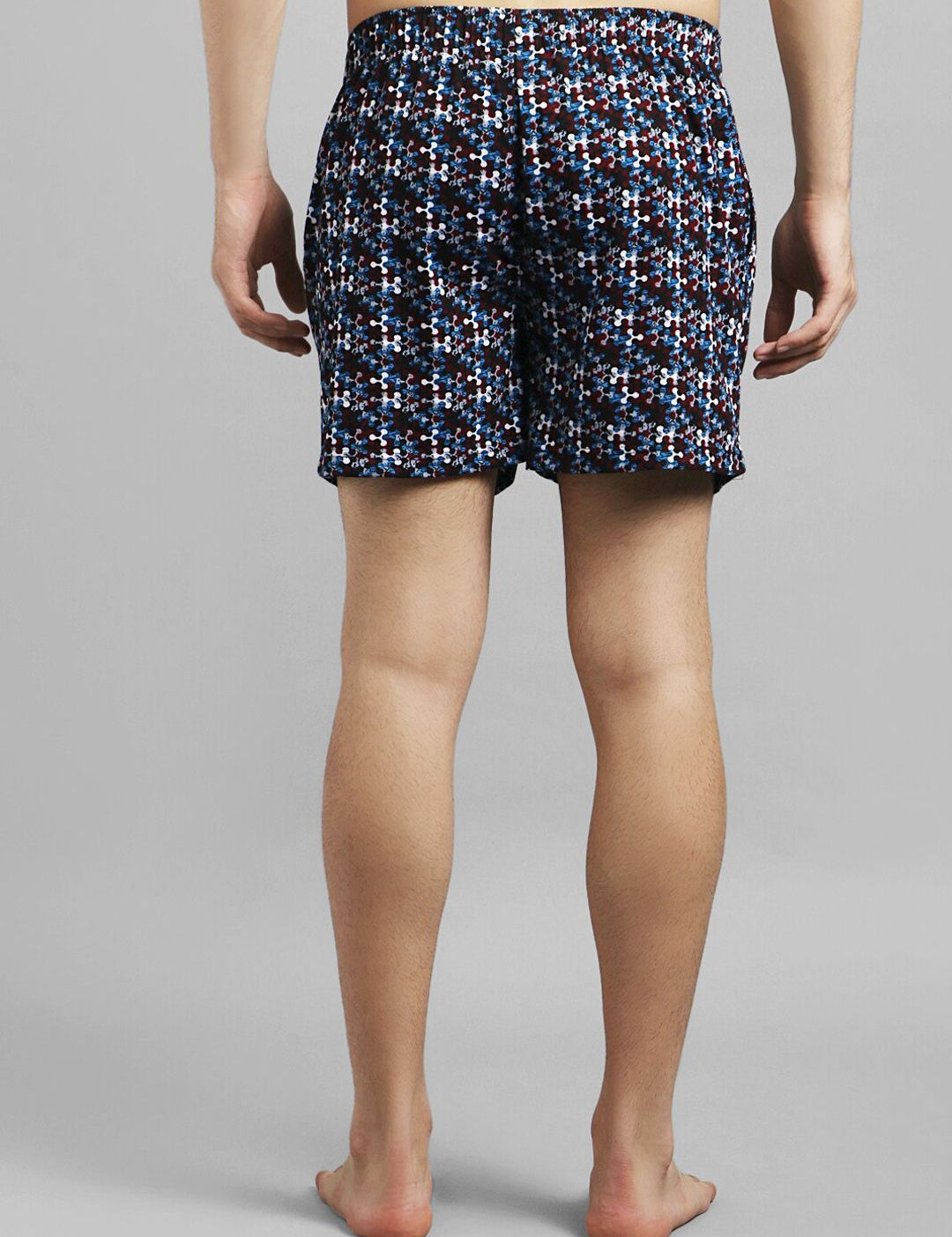 Kotty Men Pack of 2 Blue & Red Printed Boxers KTT2PCMENSBOXERSET39S