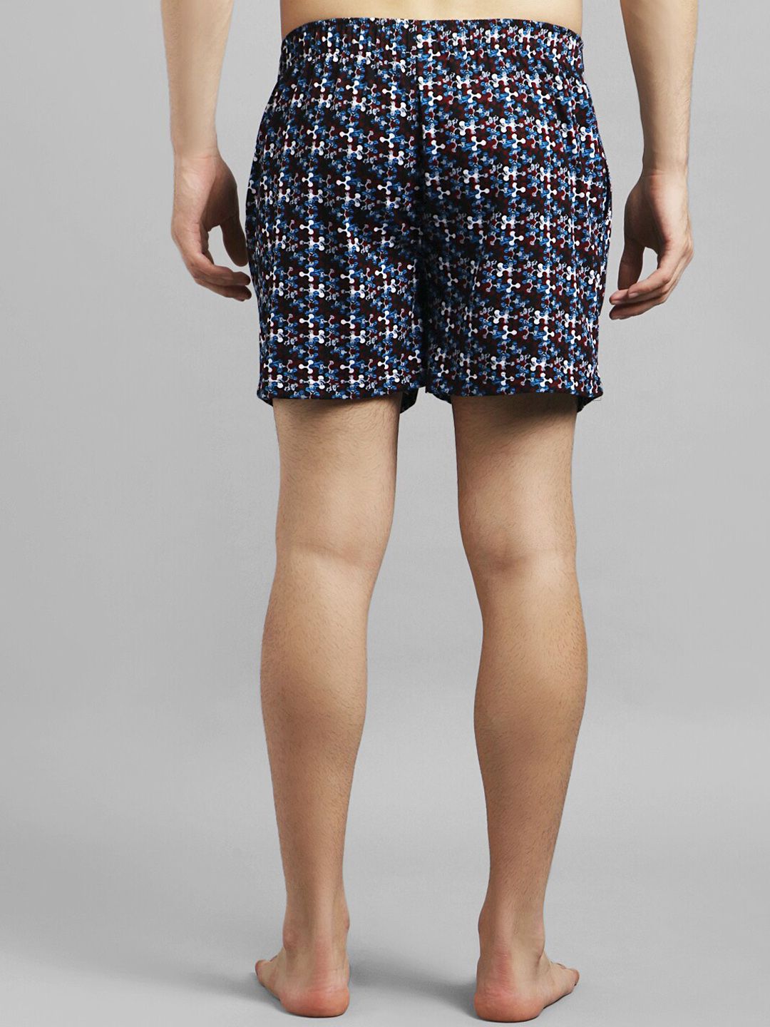 Kotty Men Pack of 2 Blue & Red Printed Boxers KTT2PCMENSBOXERSET39S