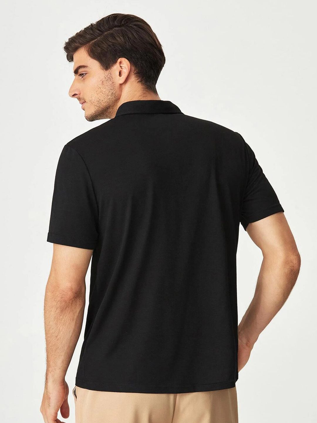 Kotty Polo Collar Cotton T-shirt