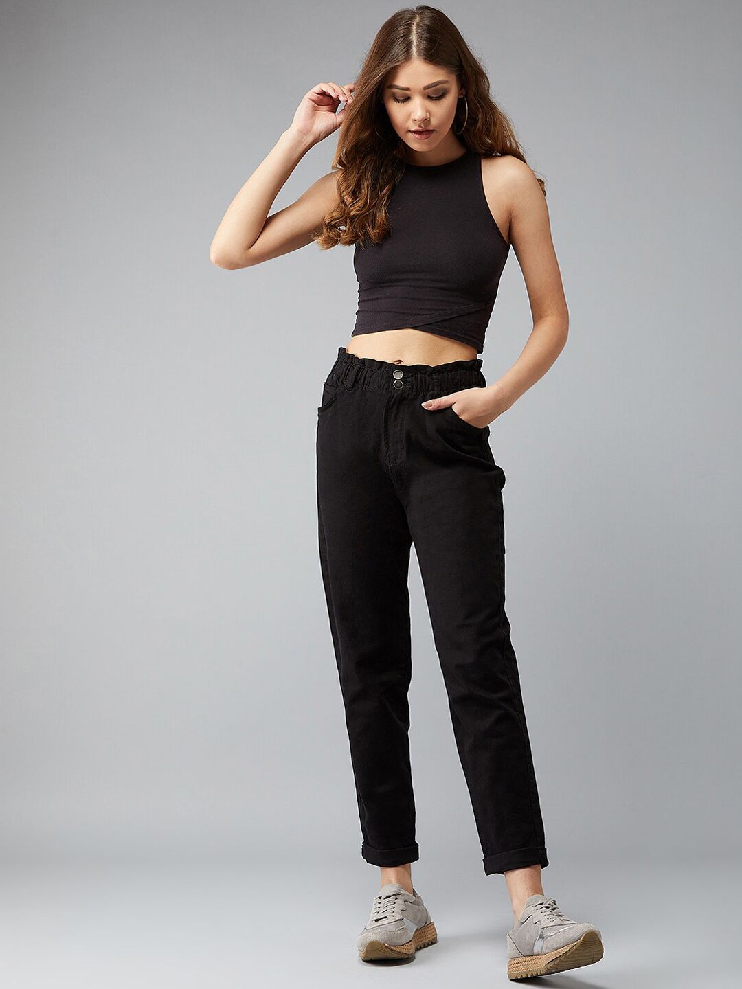 Kotty Women Jean Slim Fit High-Rise Stretchable Jeans