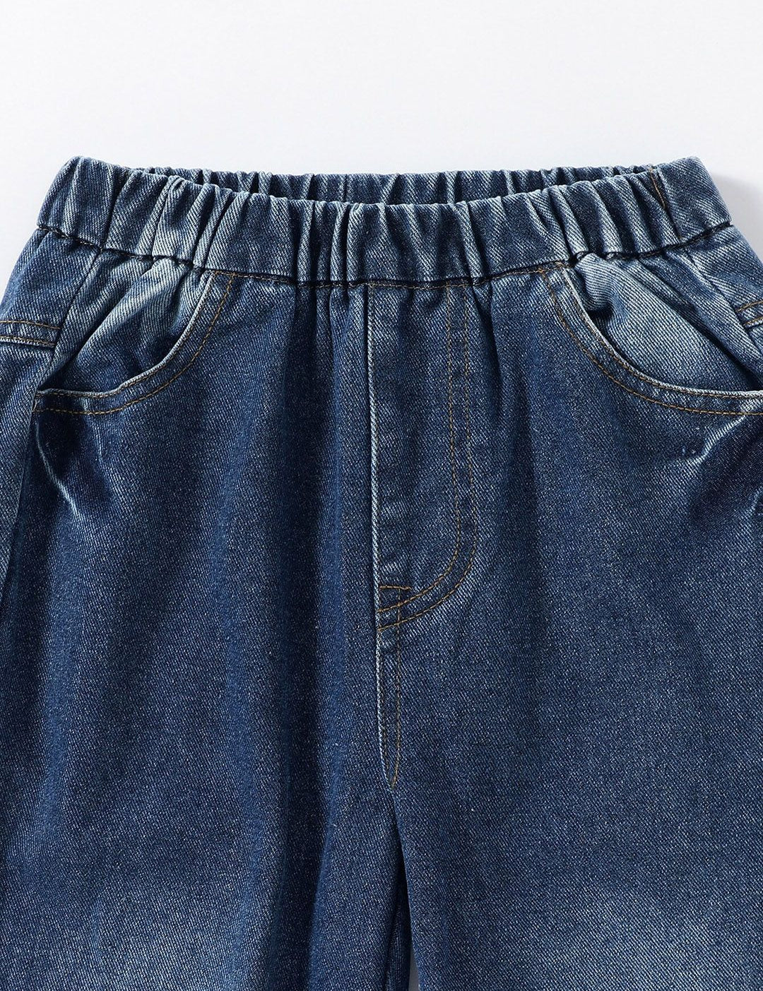 Kotty Girls Blue Mid Waist Light Fade Jeans