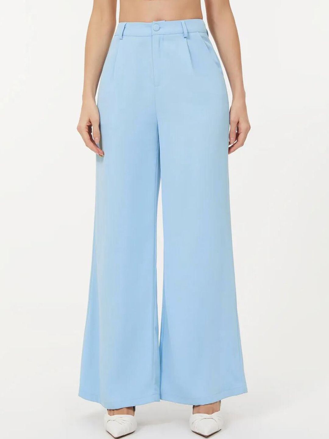 KOTTY BIZwear Notched Neck Long Sleeves Blazer & Trousers