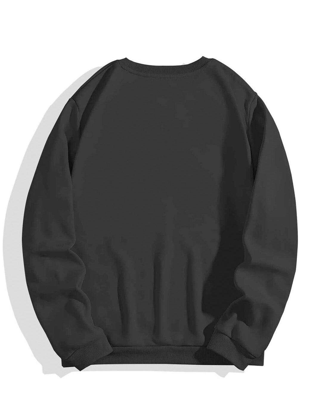 Kotty Typography Printed Fleece Sweatshirt