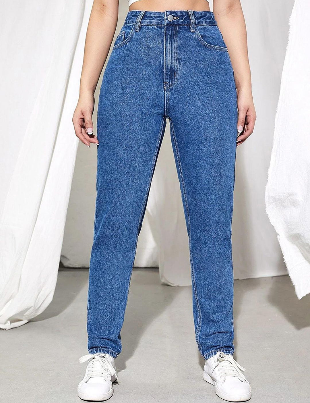 Kotty Women Jean High-Rise Heavy Fade Stretchable Jeans