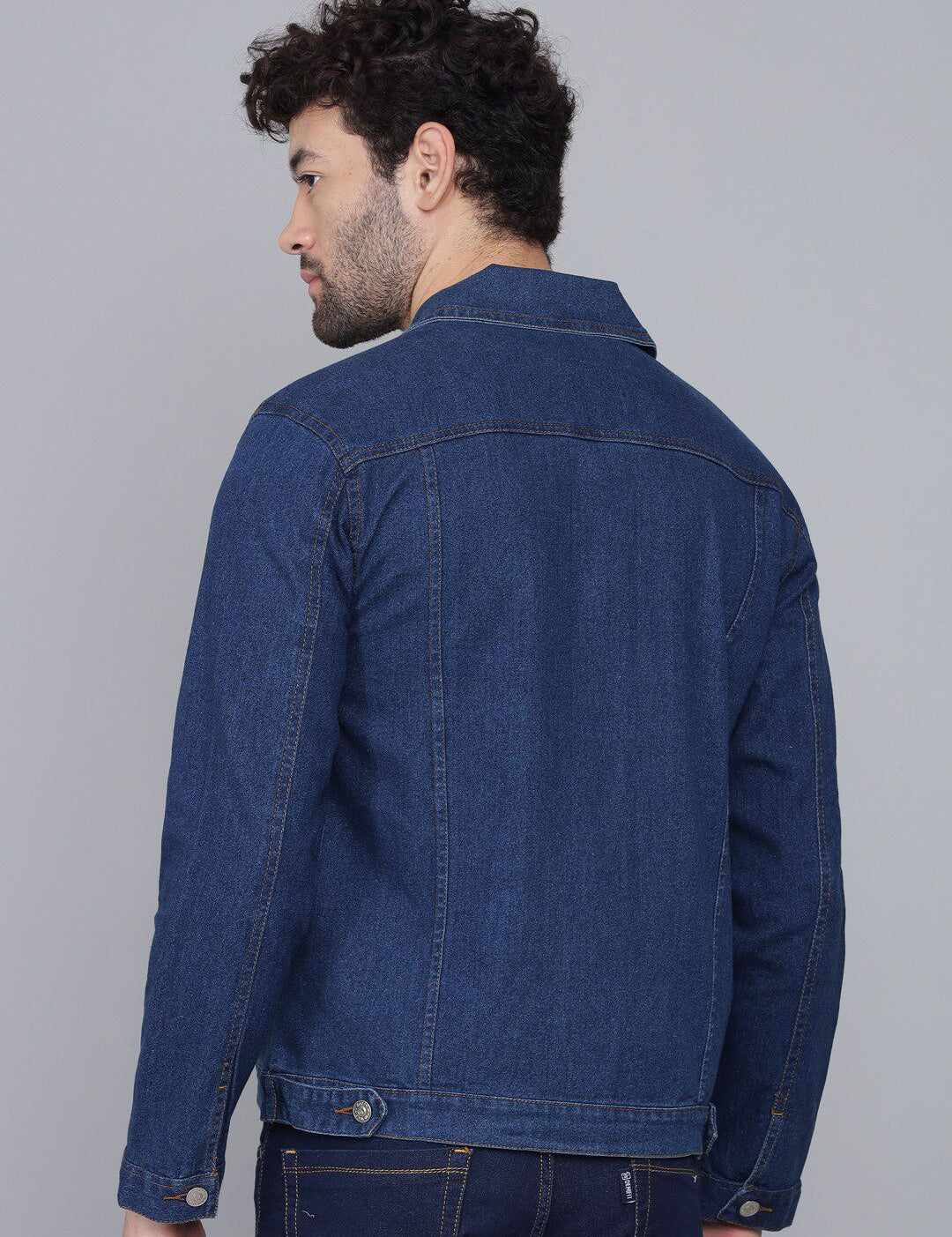 Kotty Men Blue Lightweight Denim Jacket