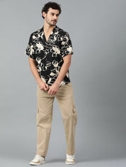 Kotty Men Floral Printed Casual Shirt