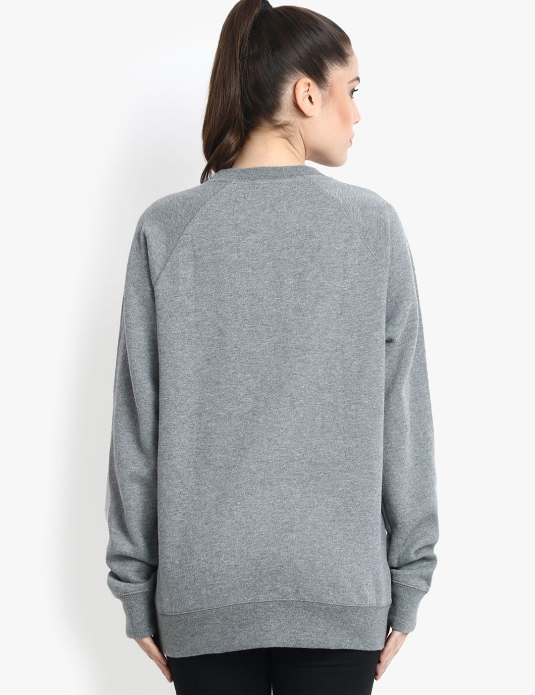 Kotty Women Grey Printed Sweatshirt