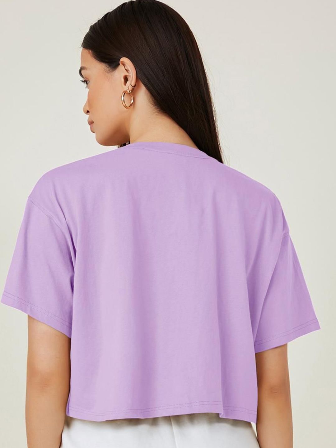 Kotty Women Graphic Printed Round Neck T-shirt