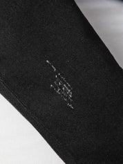 Kotty Boys Black Jean Mildly Distressed Regular Fit Jeans