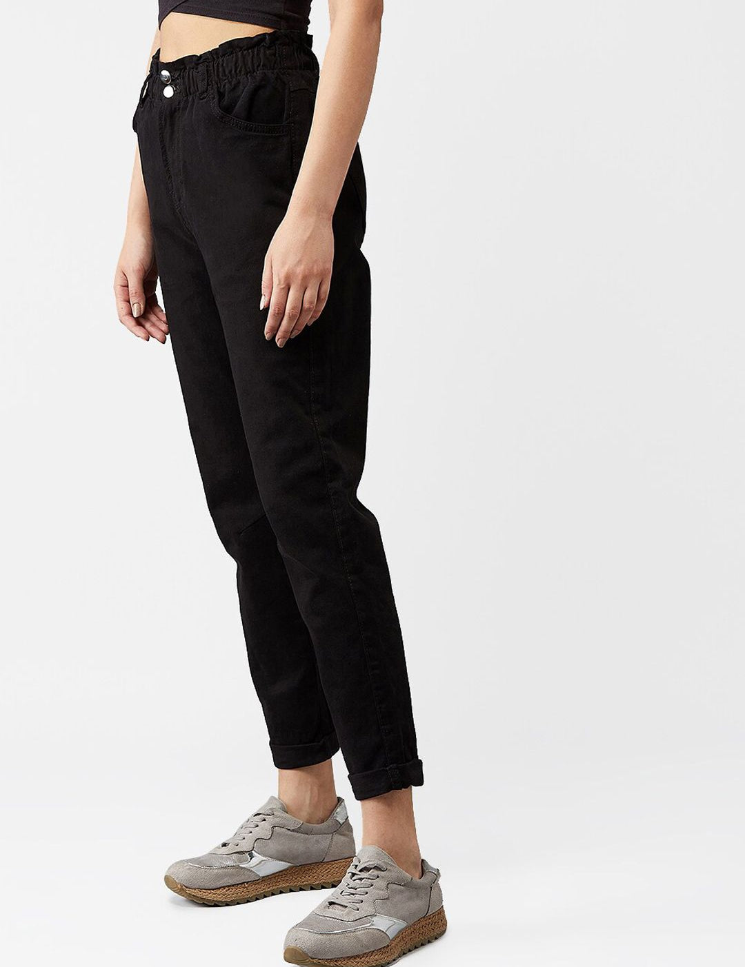 Kotty Women Black Skinny Fit Jeans