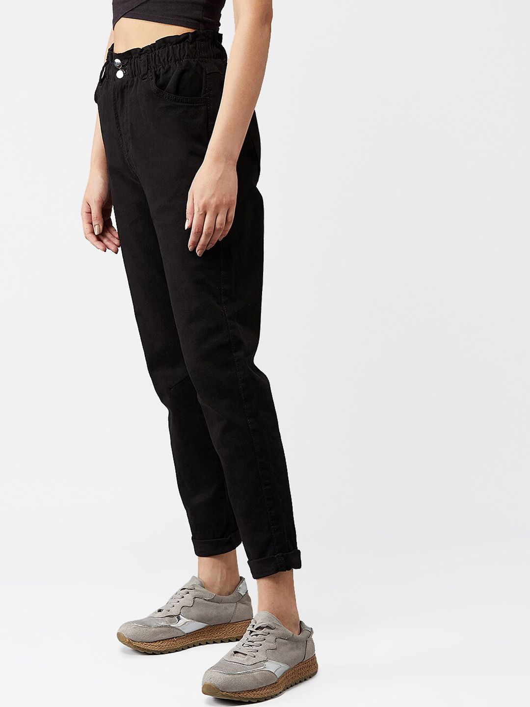 Kotty Women Black Skinny Fit Jeans