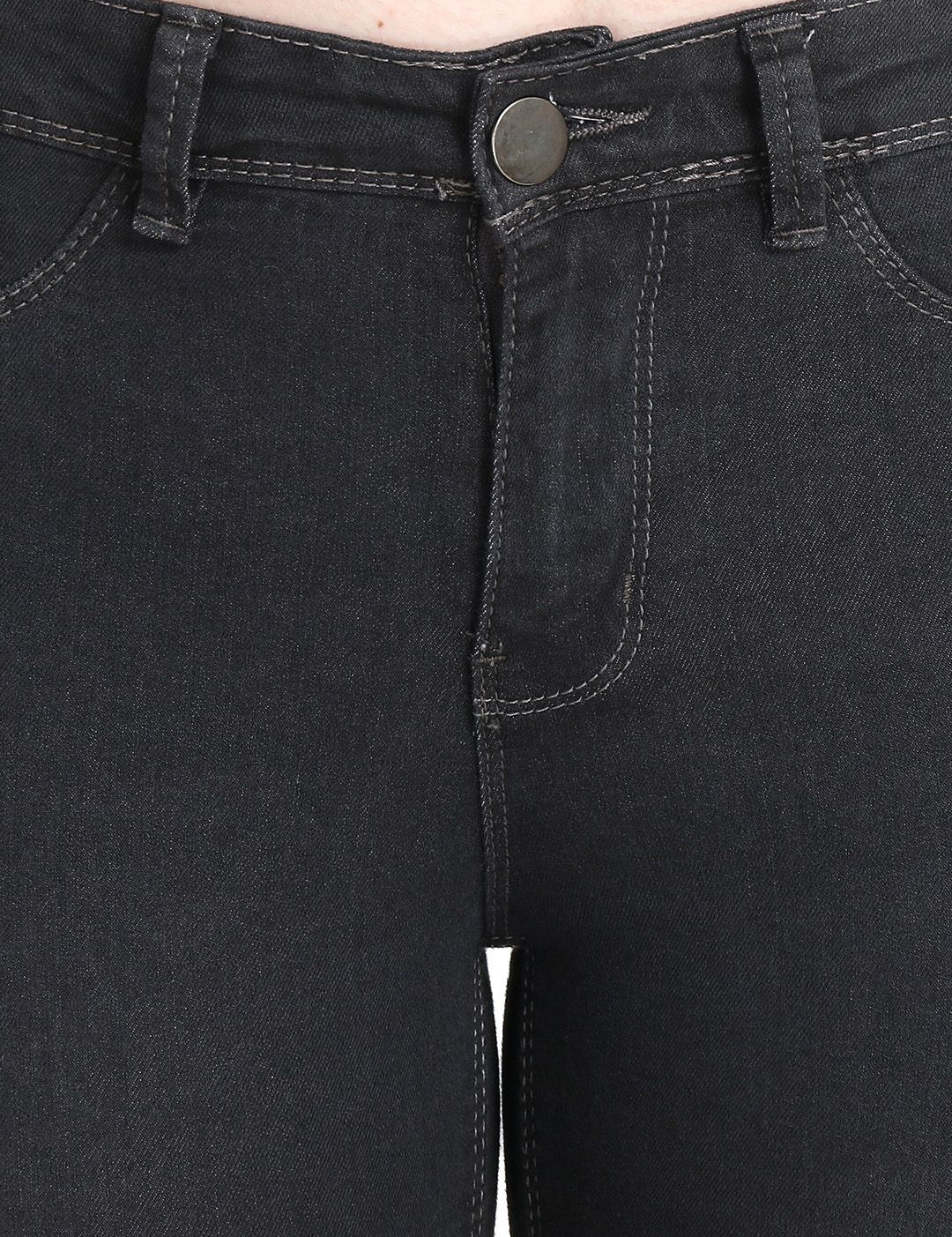 Kotty Women Black Skinny Fit High-Rise Clean Look Jeans