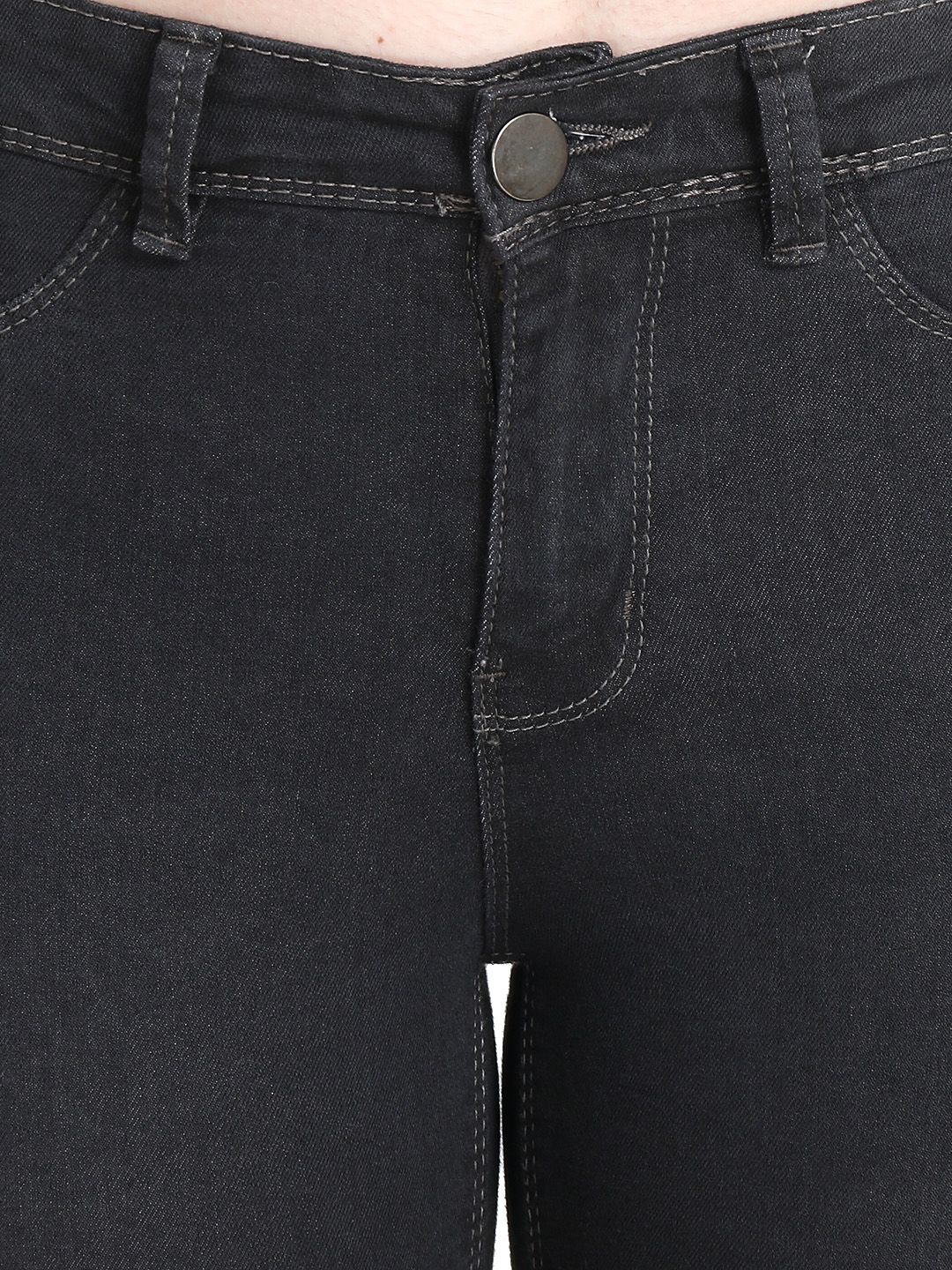 Kotty Women Black Skinny Fit High-Rise Clean Look Jeans