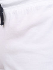 Kotty Women White Solid Lounge Shorts KTTSLEEPSHORTS195