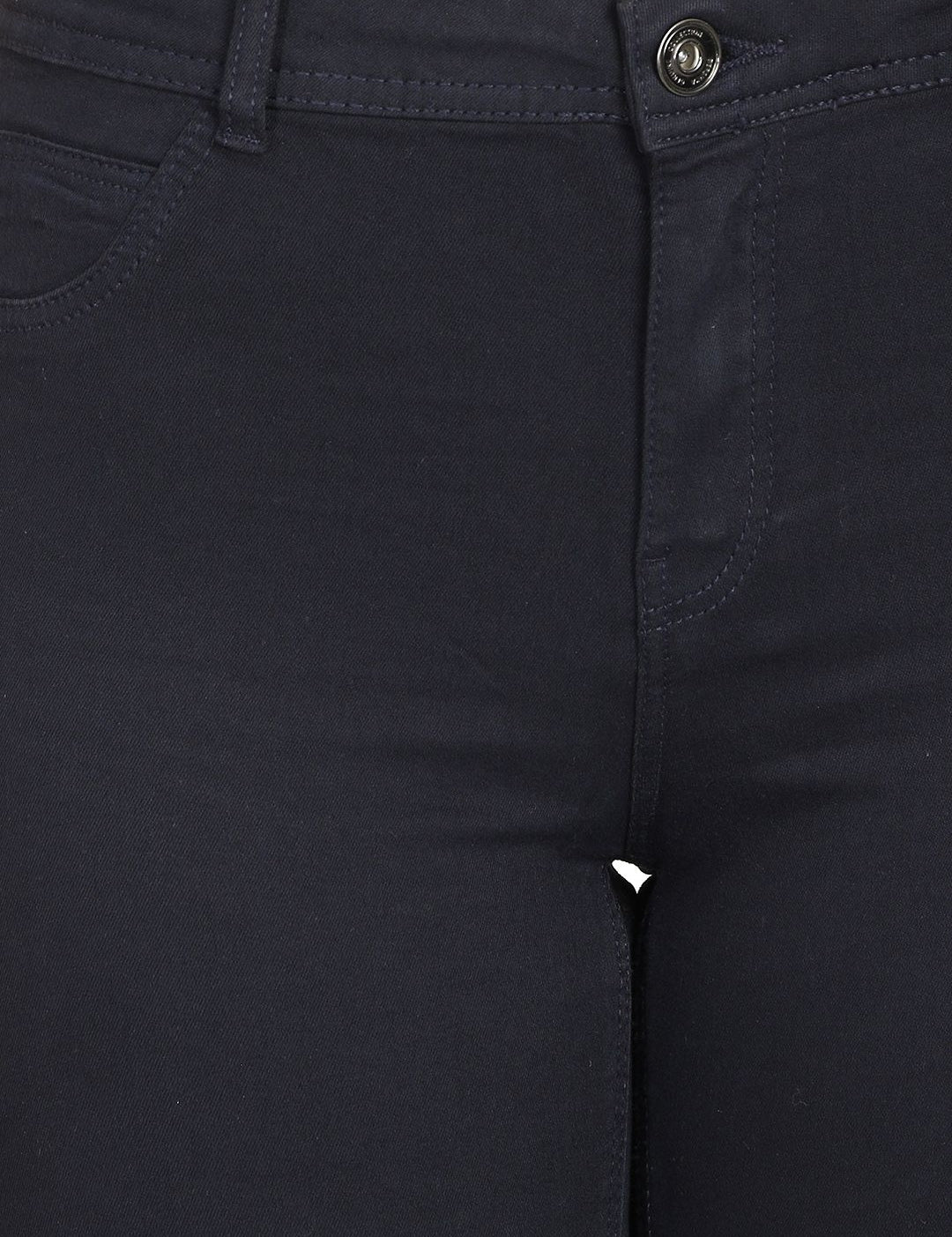 Kotty Women Black Skinny Fit High-Rise Clean Look Jeans