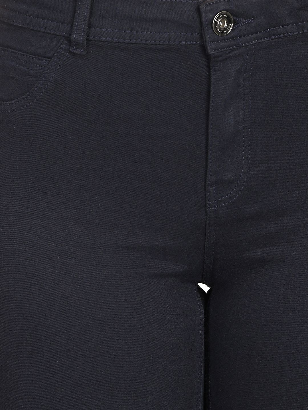 Kotty Women Black Skinny Fit High-Rise Clean Look Jeans