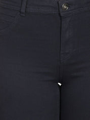 Kotty Women Black Skinny Fit High-Rise Clean Look Jeans
