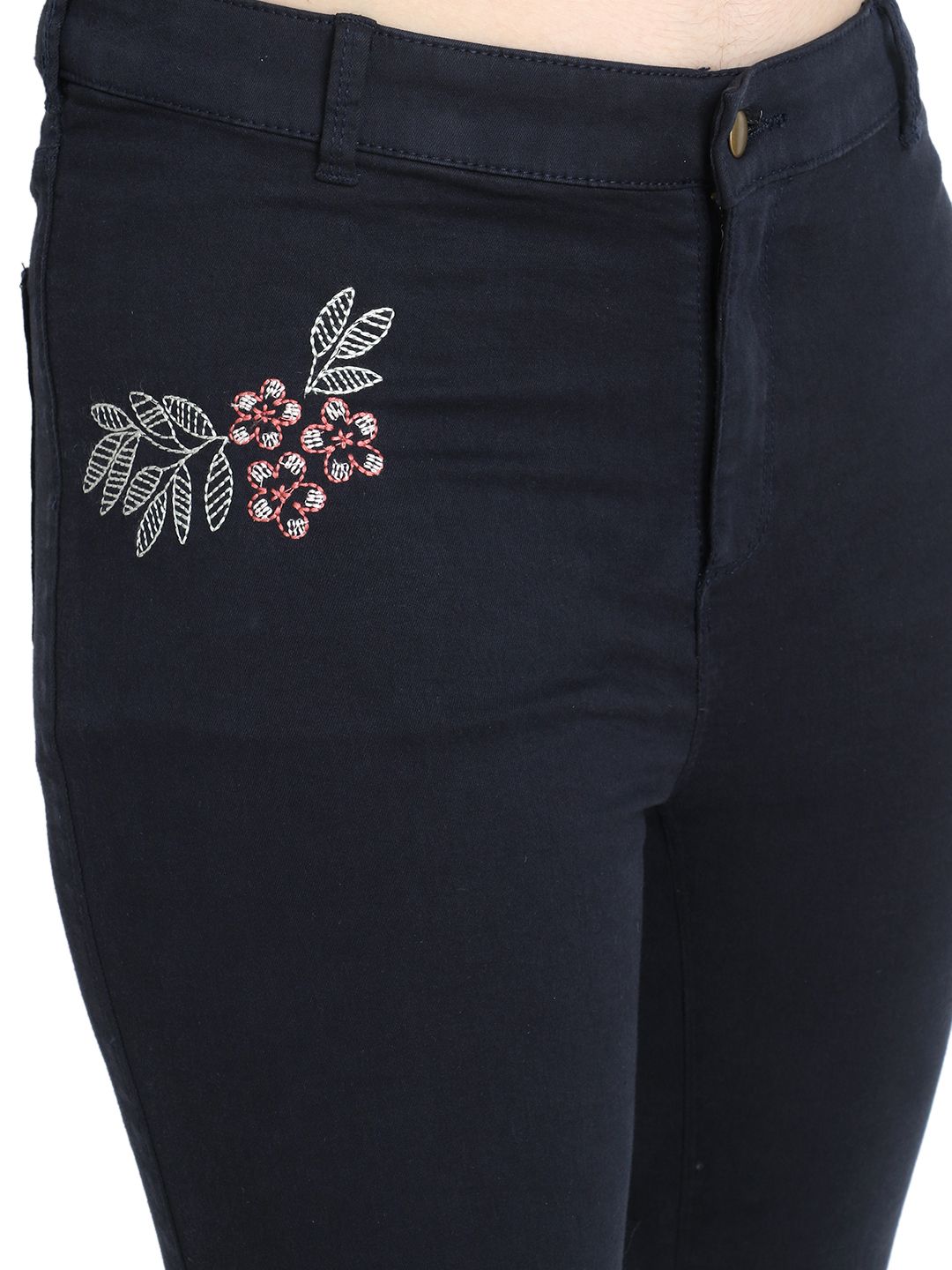 Kotty Women Blue Skinny Fit High-Rise Clean Look Jeans