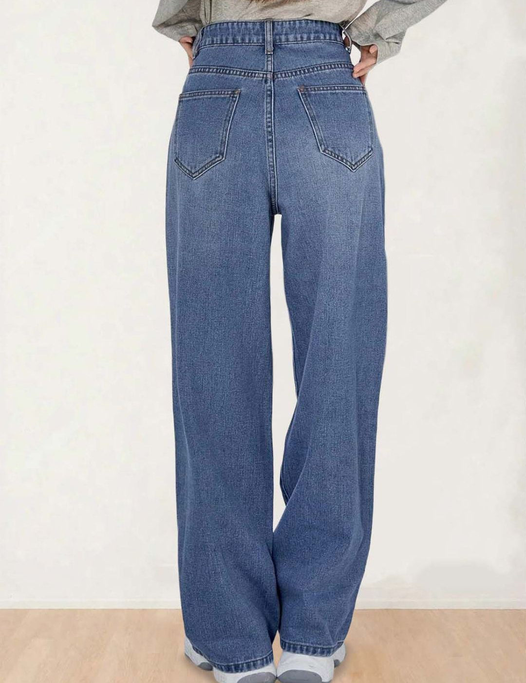 Kotty Women Boyfriend Fit High-Rise Stretchable Cotton Jeans