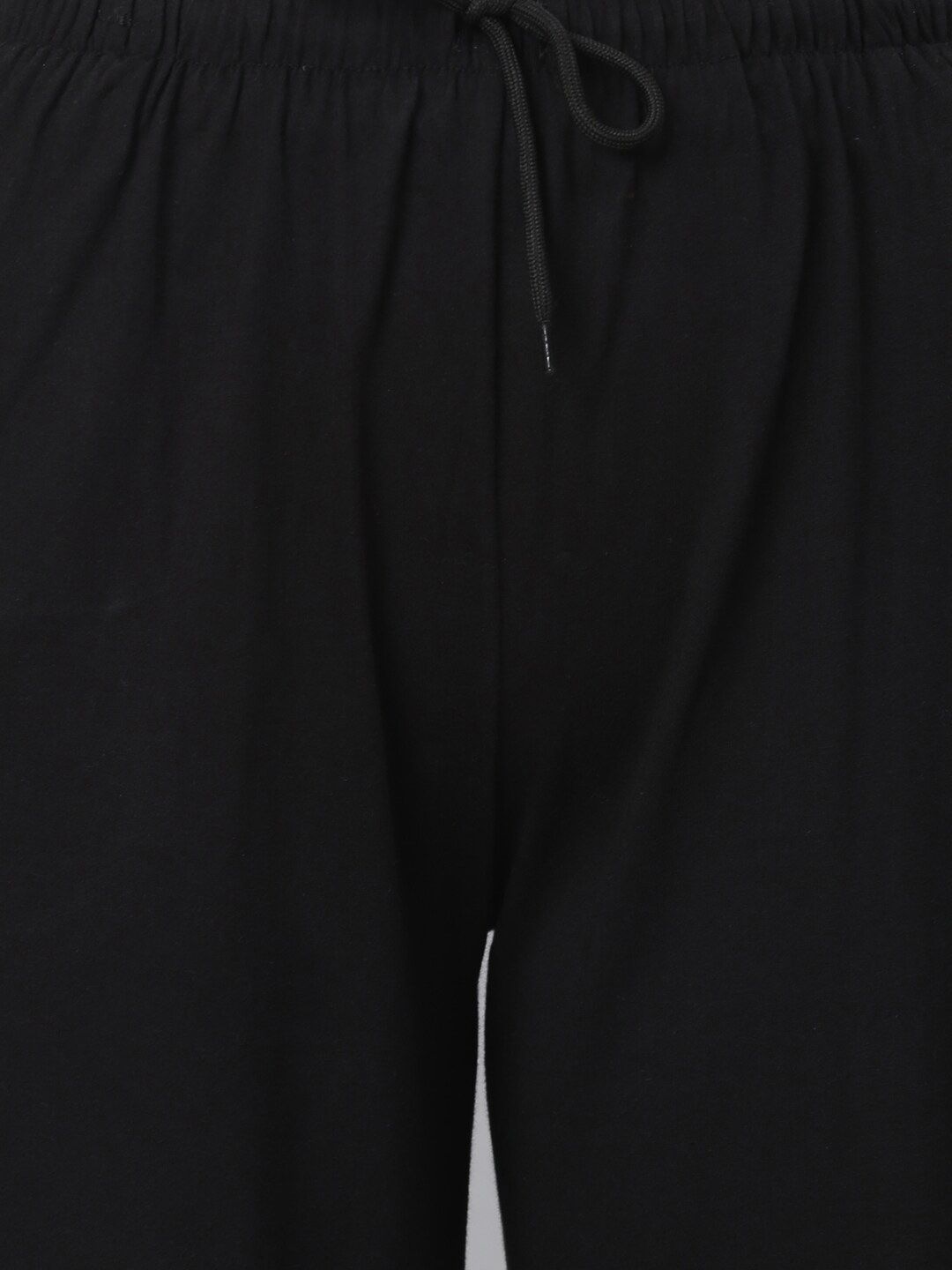 Kotty Women Black Solid Straight-Fit Track Pants