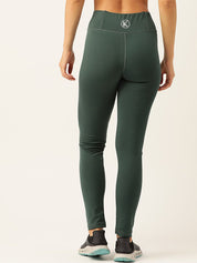 Kotty Women Slim-Fit Ankle-Length Training or Gym Tights