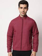 Kotty Men Maroon Outdoor Padded Jacket