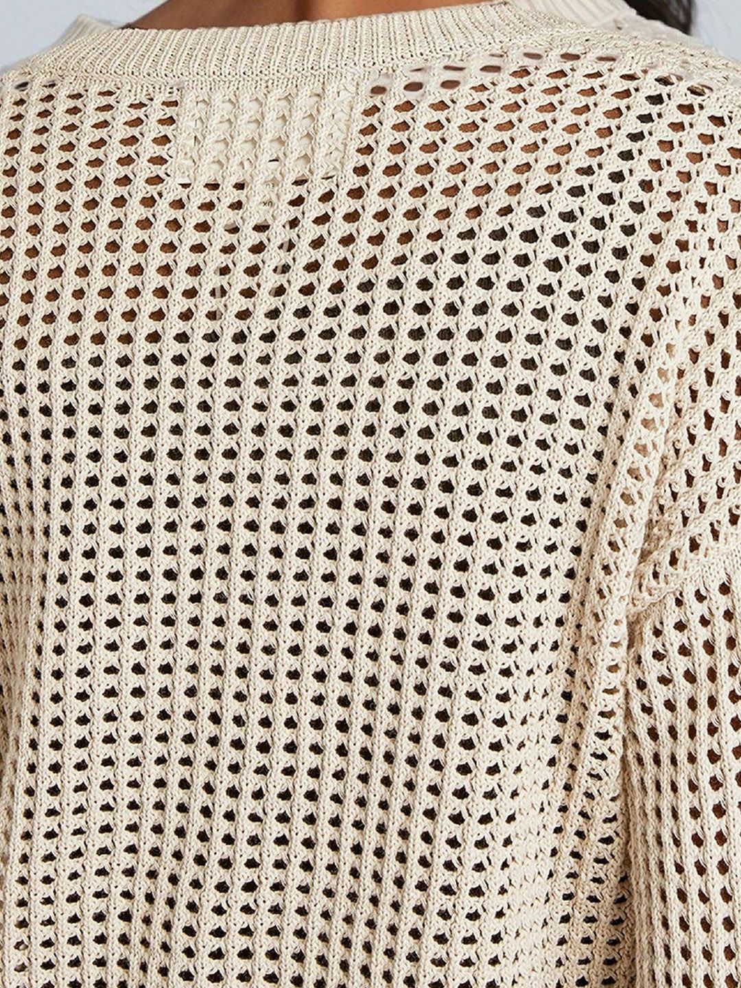 Kotty Women V-Neck Cotton Cardigan