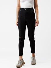Kotty Women Black Skinny Fit Jeans