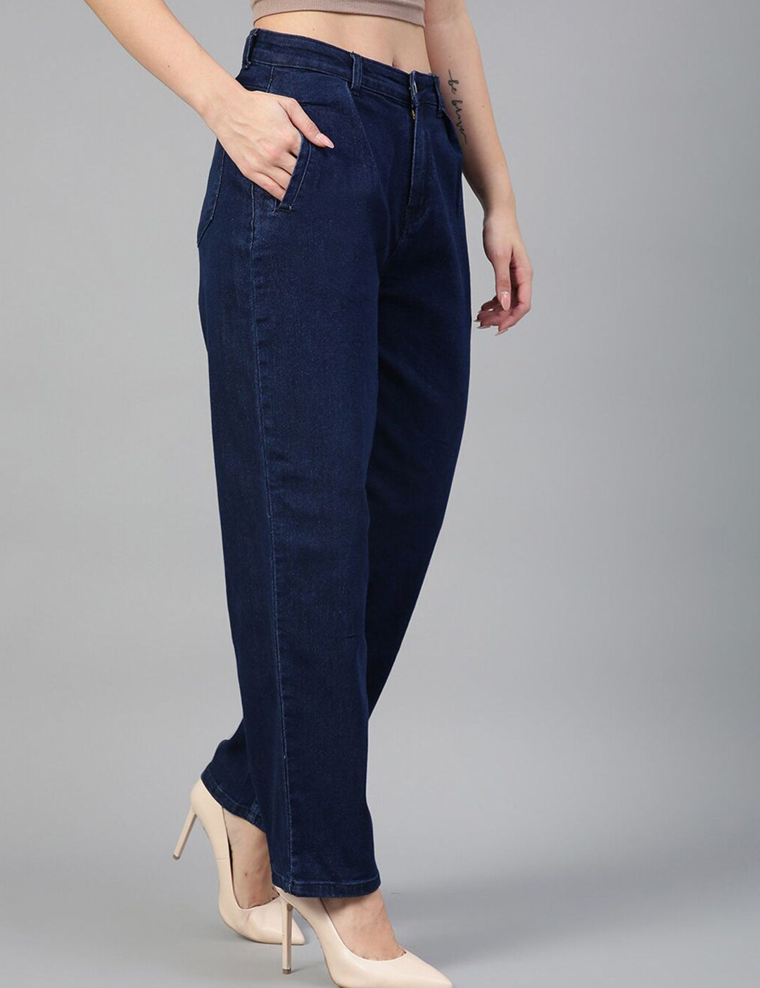 Kotty Women Jean Straight Fit Stretchable Jeans