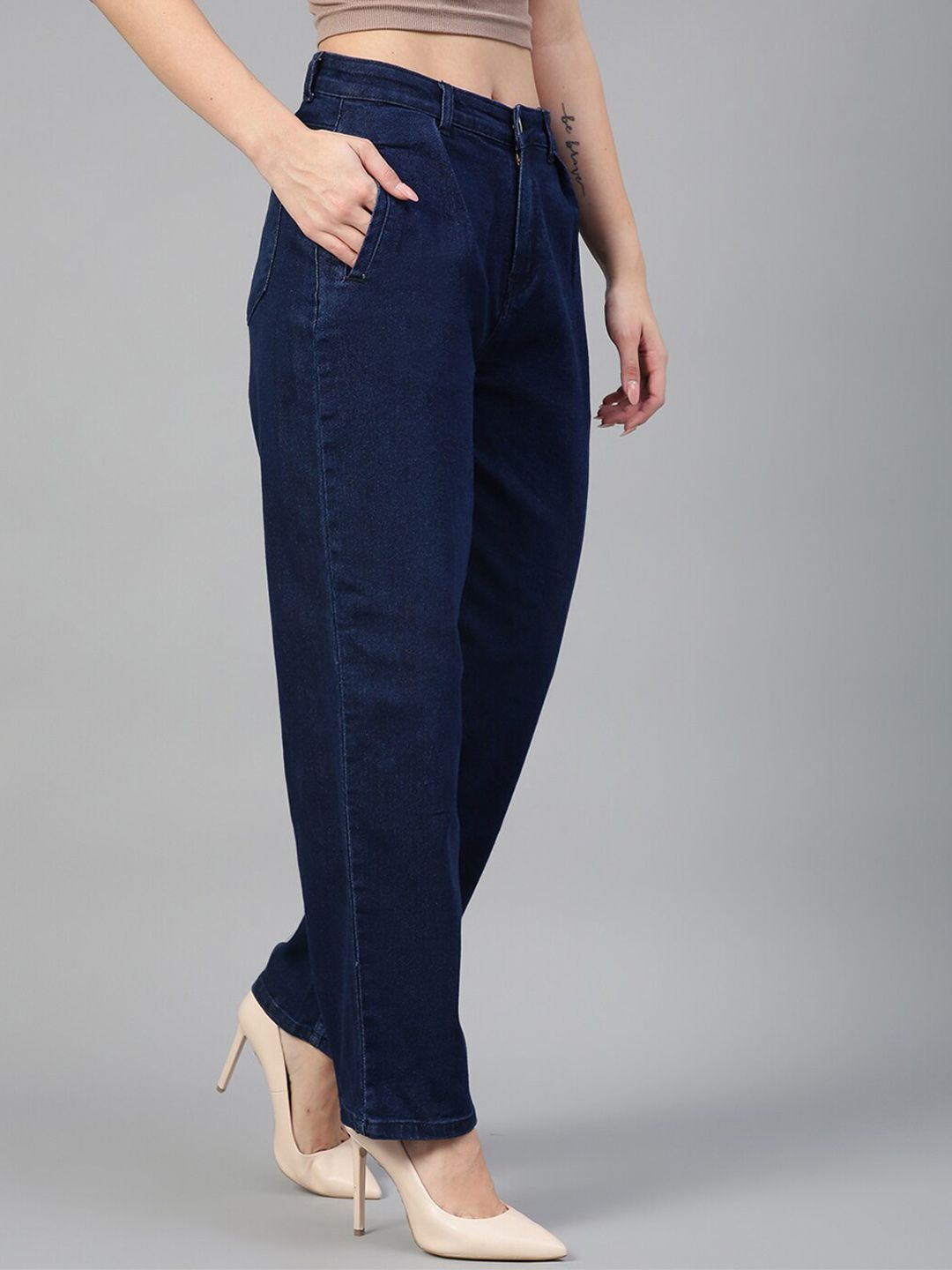 Kotty Women Jean Straight Fit Stretchable Jeans