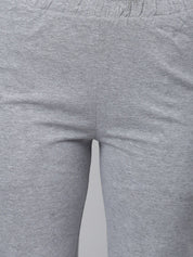 Kotty Women Grey Solid Straight-Fit Joggers