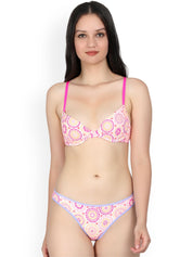 Kotty Women Multicoloured Printed Lingerie Set KTTIW110