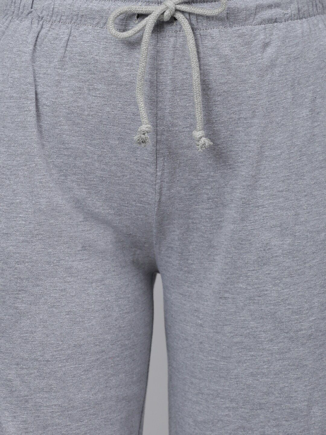 Kotty Women Grey Solid Straight-Fit Track Pants