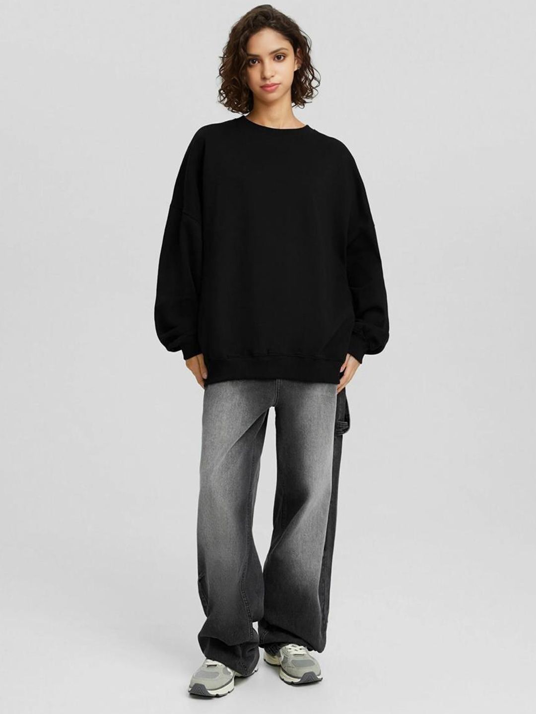 Kotty Round Neck Fleece Pullover