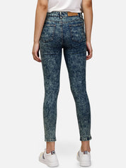 Kotty Women Blue Skinny Fit High-Rise Clean Look Jeans