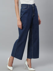 Kotty Women Jean Straight Fit High-Rise Stretchable Light Fade Jeans