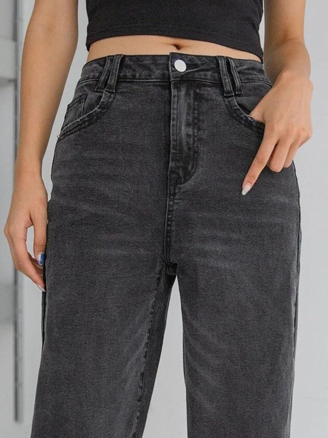 KOTTY Basics Women High-Rise Clean Look Stretchable Jeans